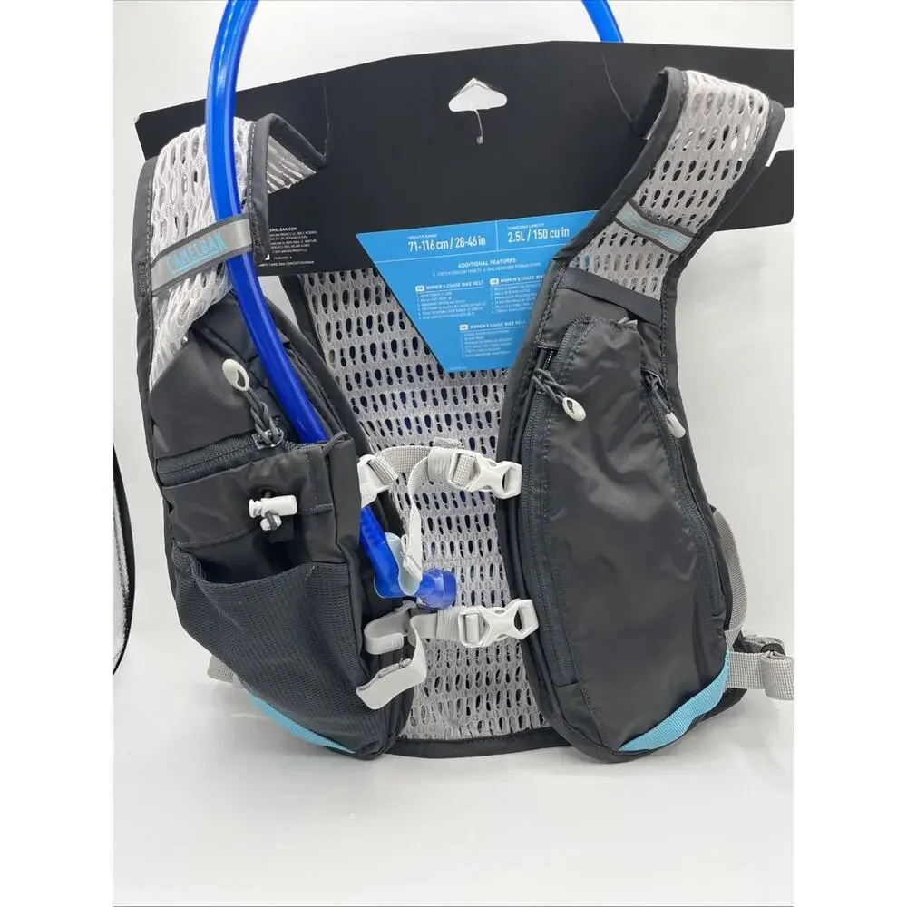 CamelBak Gray and Light Blue Women's Hydration Bike Vest